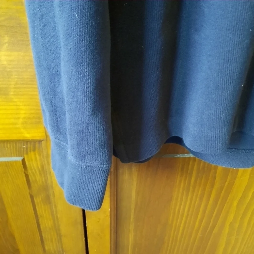 Polo by Ralph Lauren 100% cotton navy blue 1/4 zip pullover sweatshirt Size XL